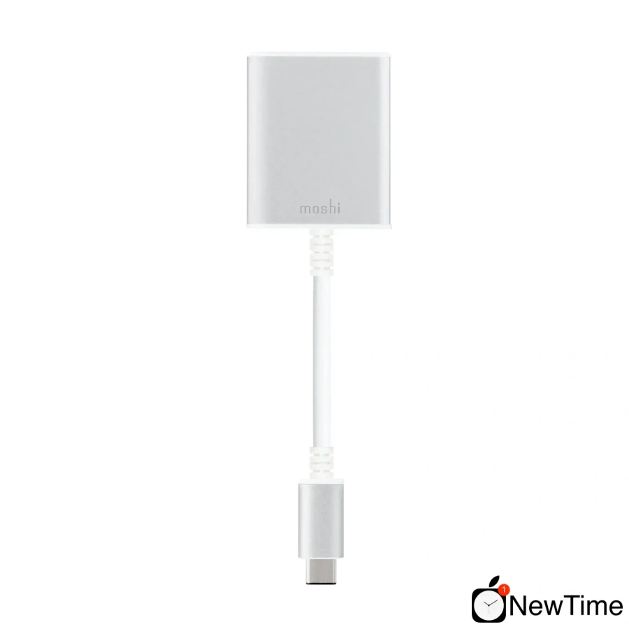 Адаптер Moshi USB-C to VGA Adapter Silver (99MO084201)